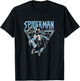 Marvel Spider-Man Symbiote Suit Epic Swing Big Chest Poster T-Shirt - T-Shirt | Black