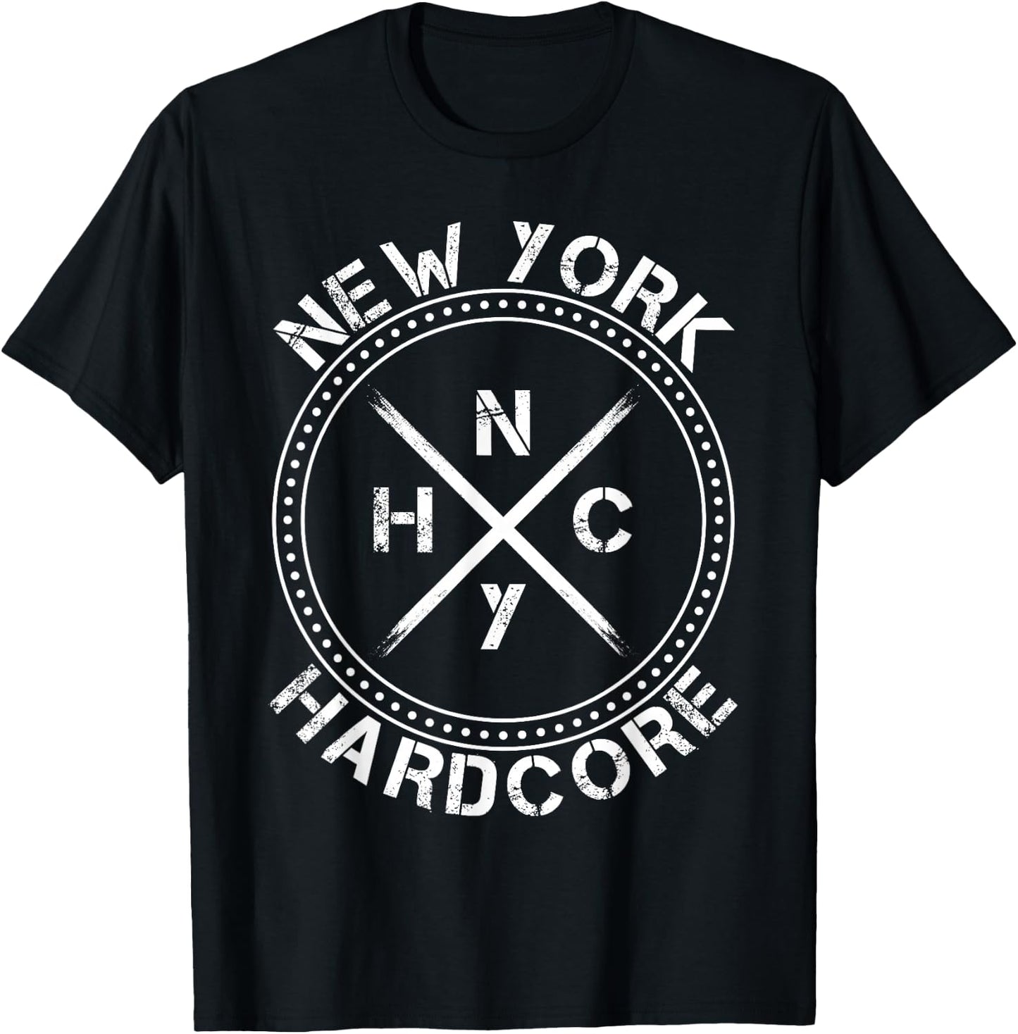 New York Hardcore NYHC Music Cool T-Shirt - T-Shirt | Black