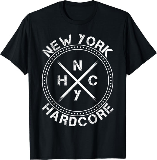 New York Hardcore NYHC Music Cool T-Shirt - T-Shirt | Black