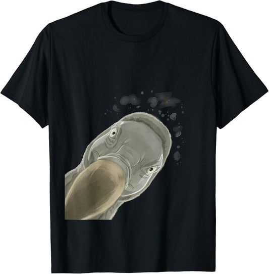 Curious Dodo Bird T-Shirt - T-Shirt | Black