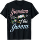 Wedding Ring And Flowers Grandma Of The Groom Grandson T-Shirt - T-Shirt | Black