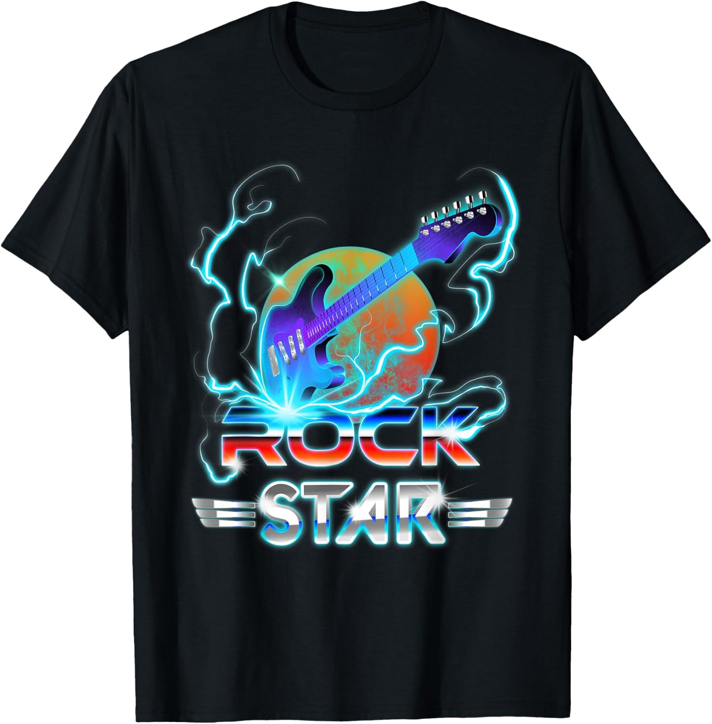 Rock Star Gift T-Shirt - T-Shirt | Black