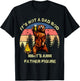It's Not A Dad Bod It's A Father Figure Funny T-Shirt - T-Shirt | Black
