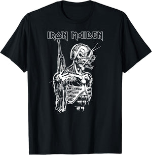 Iron Maiden - Somewhere in Time One Color T-Shirt - T-Shirt | Black