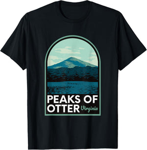 Peaks of Otter Virginia T-Shirt - T-Shirt | Black