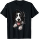 Border Collie T-Shirt - T-Shirt | Black