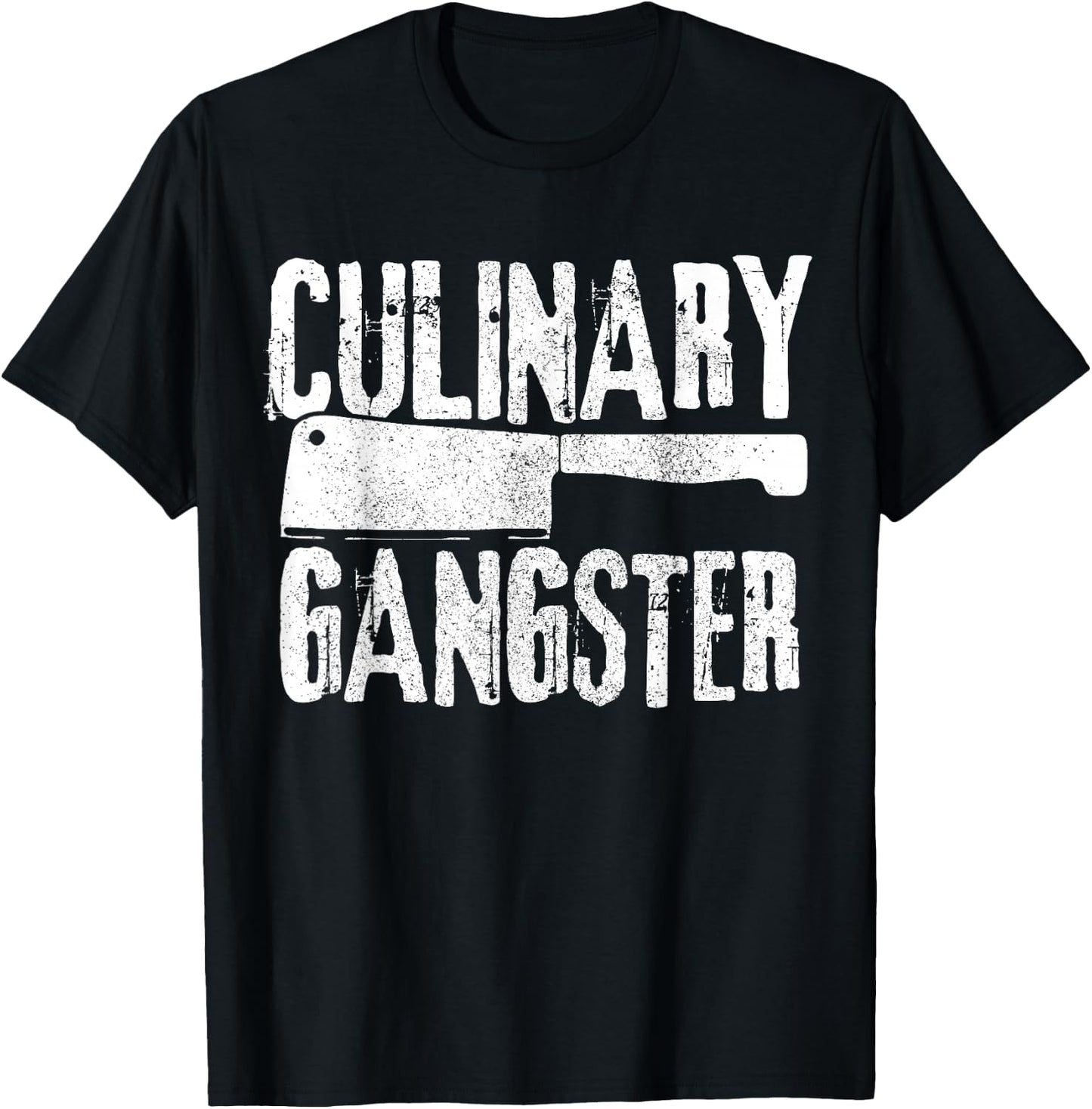 Koch Culinary Gangster Cooking Chef Funny Gift T-Shirt - T-Shirt | Black