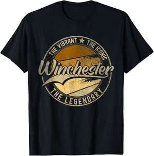 Winchester TN | Tennessee | Vintage Distressed T-Shirt - T-Shirt | Black