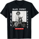 Black Cowboy Bill Pickett Cowboy African American History T-Shirt - T-Shirt | Black