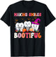 Making Smiles Bootiful Funny Ghost Dentist Halloween Dental T-Shirt - T-Shirt | Black