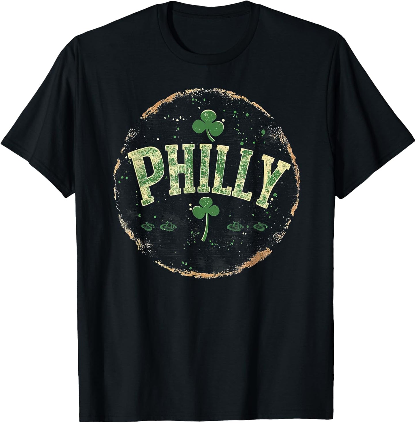 Philly Philadelphia - Irish St. Patrick's Day Saint Paddy's T-Shirt - T-Shirt | Black