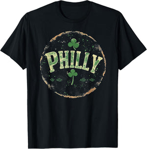 Philly Philadelphia - Irish St. Patrick's Day Saint Paddy's T-Shirt - T-Shirt | Black