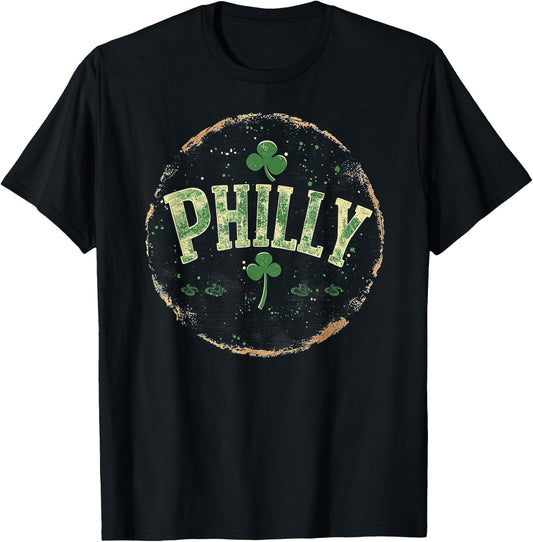 Philly Philadelphia - Irish St. Patrick's Day Saint Paddy's T-Shirt - T-Shirt | Black