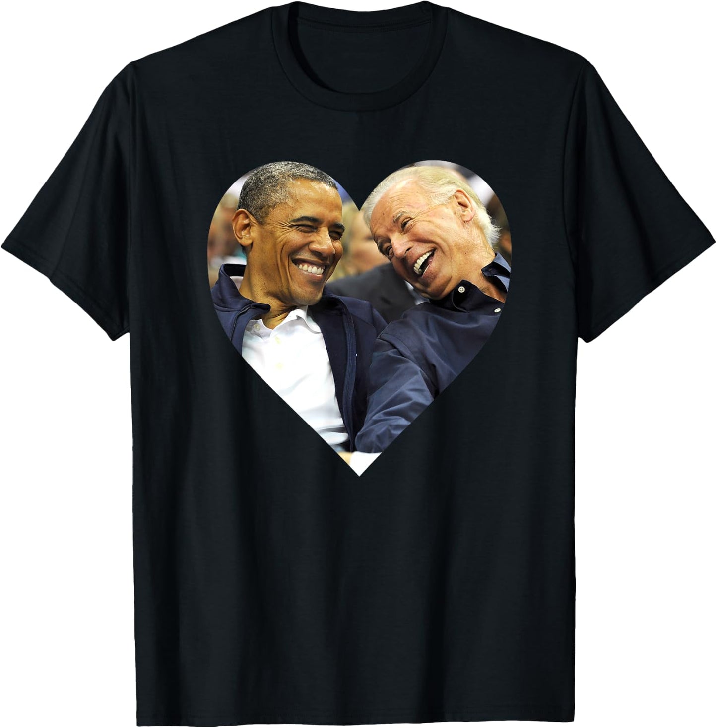 Joe Biden and Barack Obama T-Shirt - T-Shirt | Black