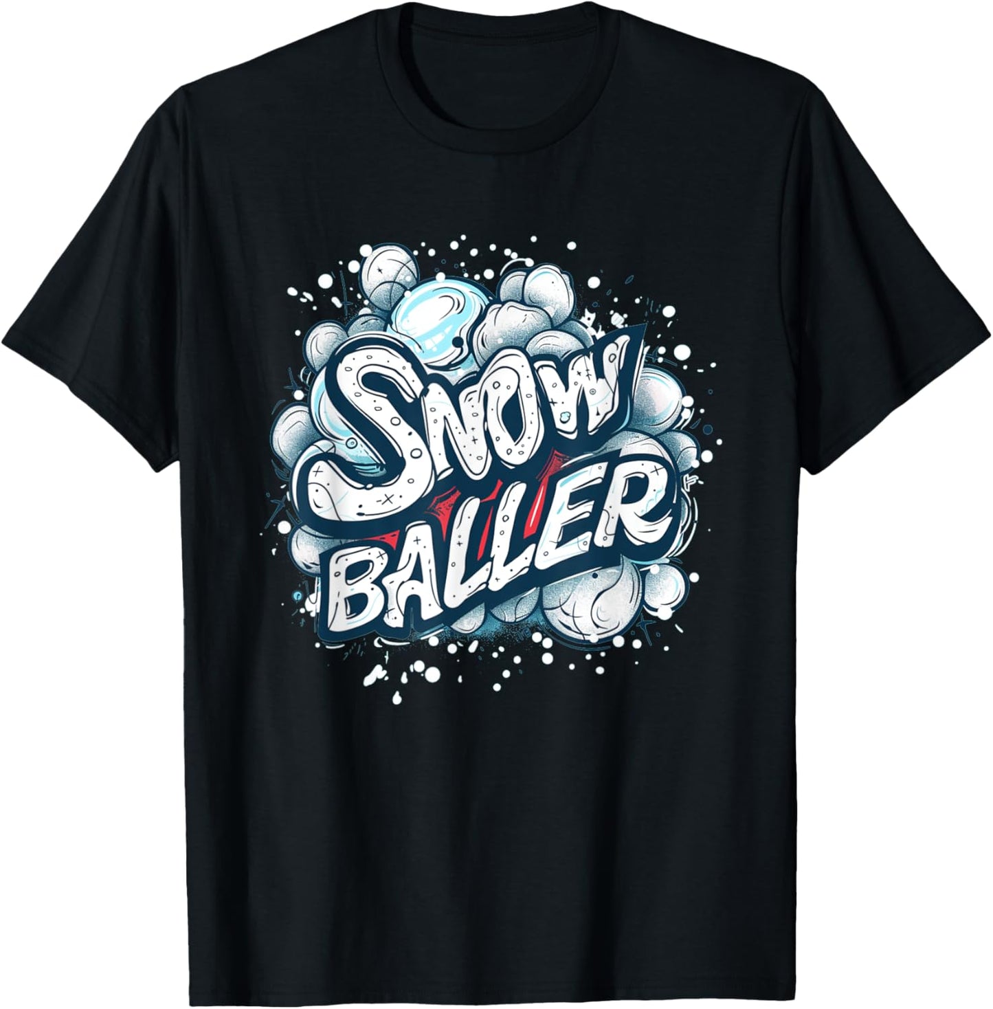 Pretty Snowballer Speech T-Shirt - T-Shirt | Black