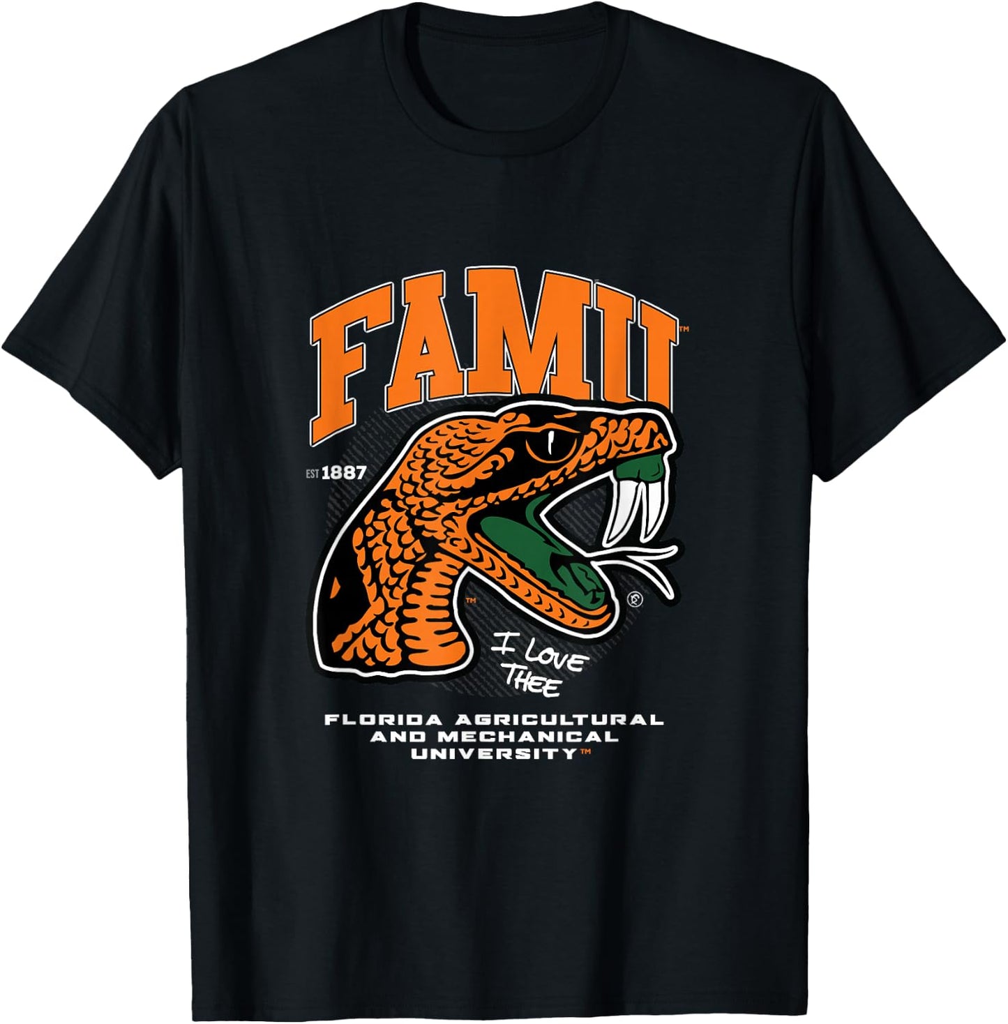 The Yard Essentials - Florida A&M University - FAMU T-Shirt - T-Shirt | Black