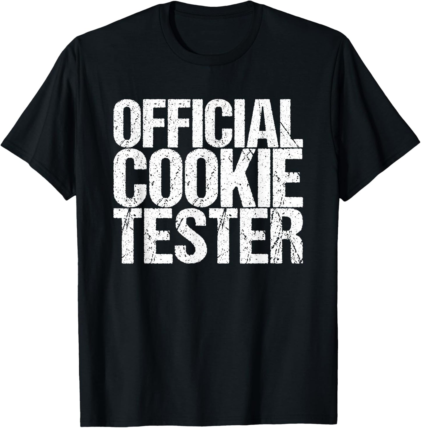 Official Cookie Tester T-Shirt - T-Shirt | Black