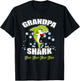 Pinkfong Grandpa Shark Official Product T-Shirt - T-Shirt | Black
