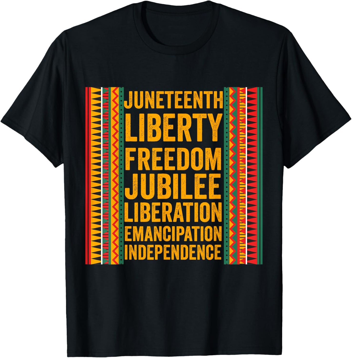 Juneteenth Freedom Day Jubilee Day June 19 Black History T-Shirt - T-Shirt | Black