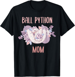 Ball Python Mom Snake Ball Python T-Shirt - T-Shirt | Black