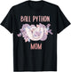 Ball Python Mom Snake Ball Python T-Shirt - T-Shirt | Black