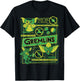 Gremlins Three Rules Schematics T-Shirt - T-Shirt | Black
