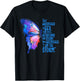 Butterfly , I am the storm, Inspire and motivate T-Shirt - T-Shirt | Black