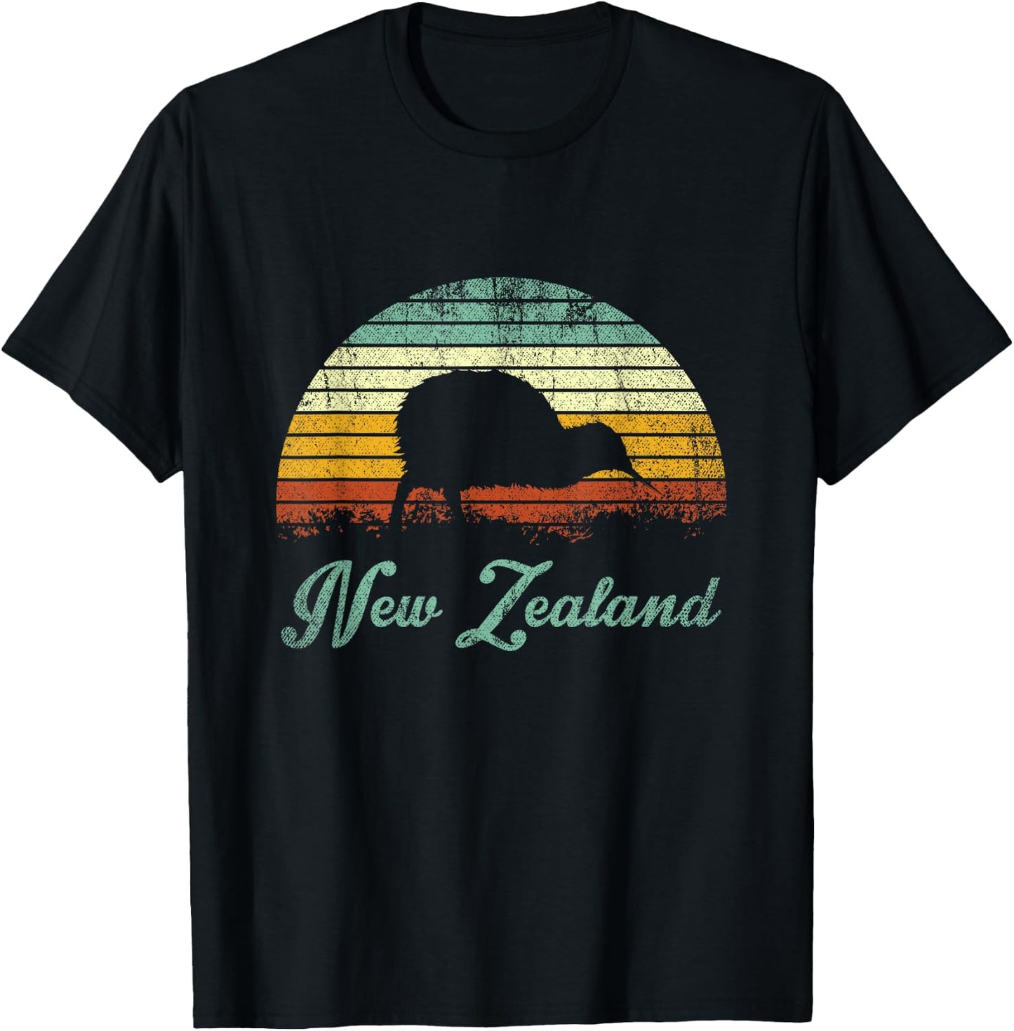 New Zealand T-Shirt - T-Shirt | Black