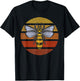 Wasp Insect Bird Lover Gift Vintage Retro Wasp T-Shirt - T-Shirt | Black