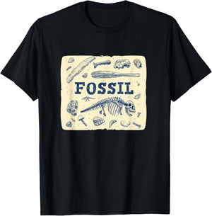 Cool Archaeology Equipment for Fossil Lovers T-Shirt - T-Shirt | Black