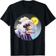 Sushi Surfing Kawaii Waves Gift Surfer Shirt Trendy Cute T-Shirt - T-Shirt | Black