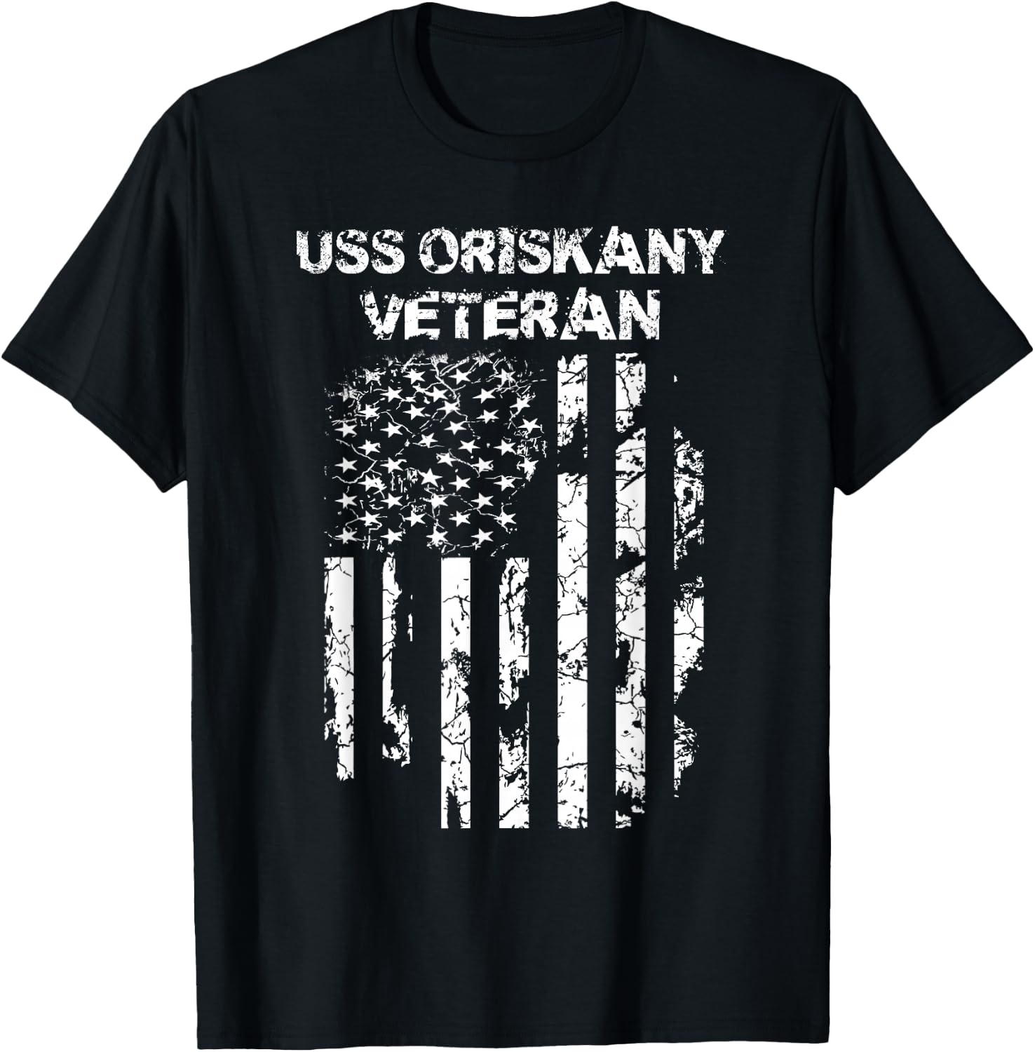 Military USS Oriskany Veteran , Black, Small T-Shirt - T-Shirt | Black