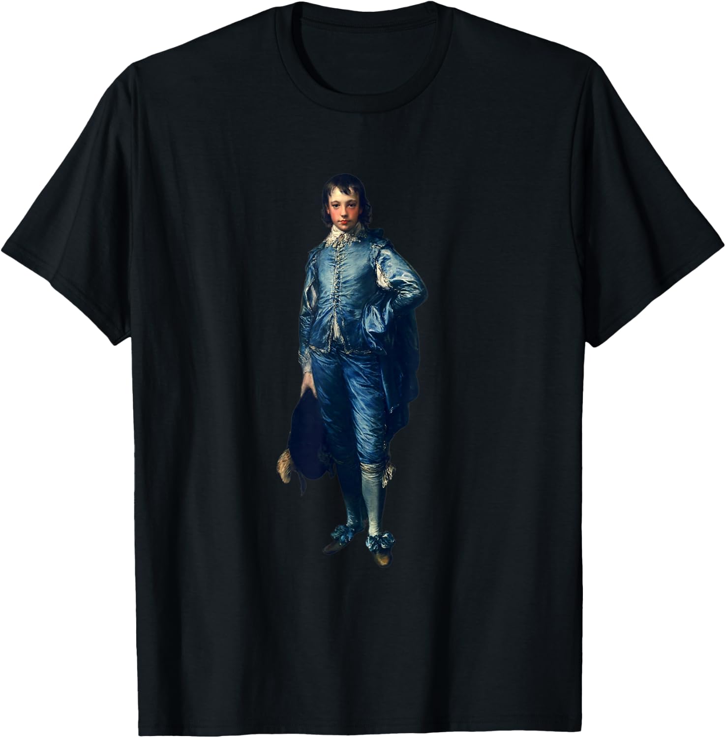 The Blue Boy Thomas Gainsborough T-Shirt - T-Shirt | Black