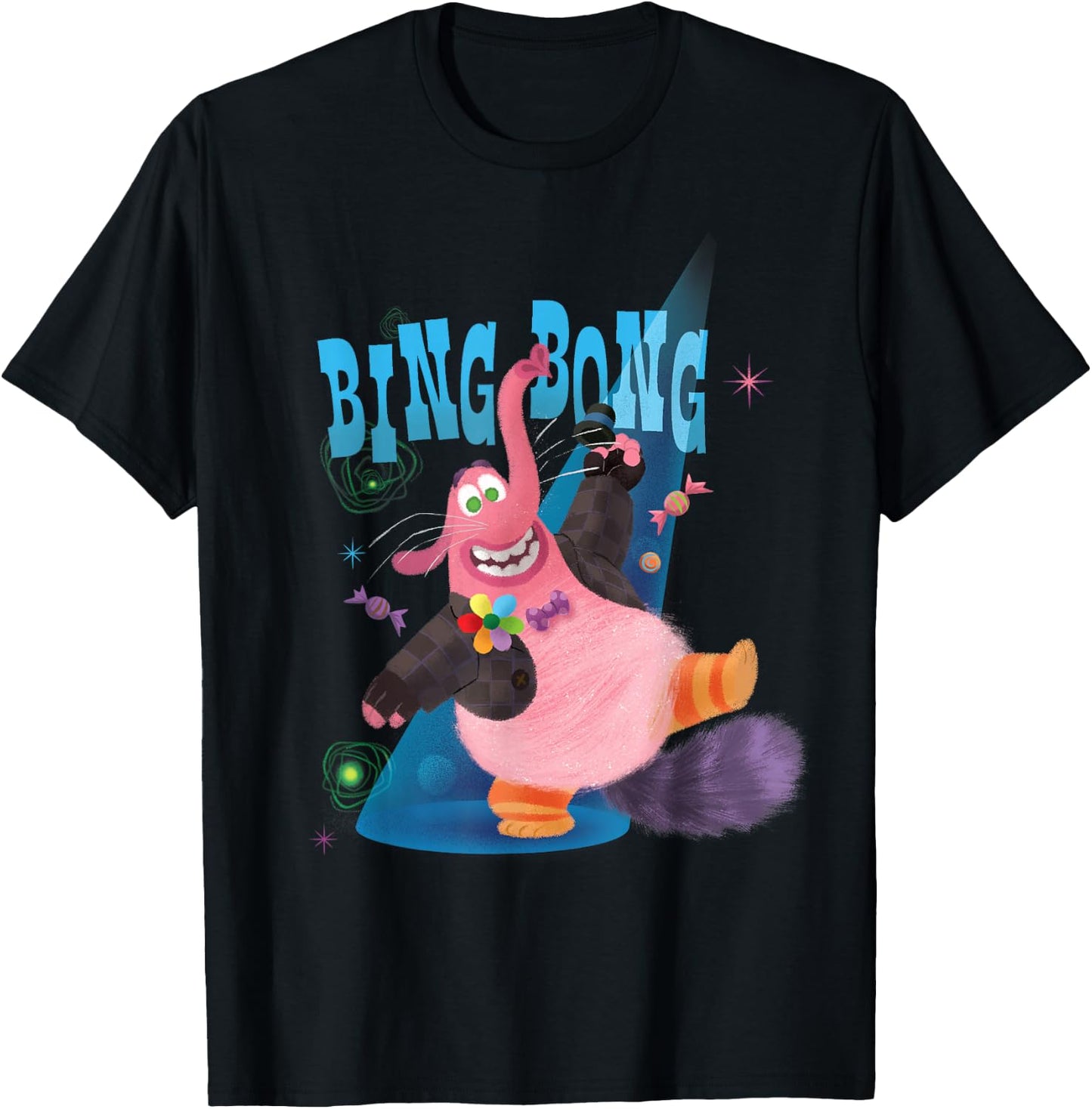 Disney and Pixar's Inside Out Bing Bong Show T-Shirt - T-Shirt | Black