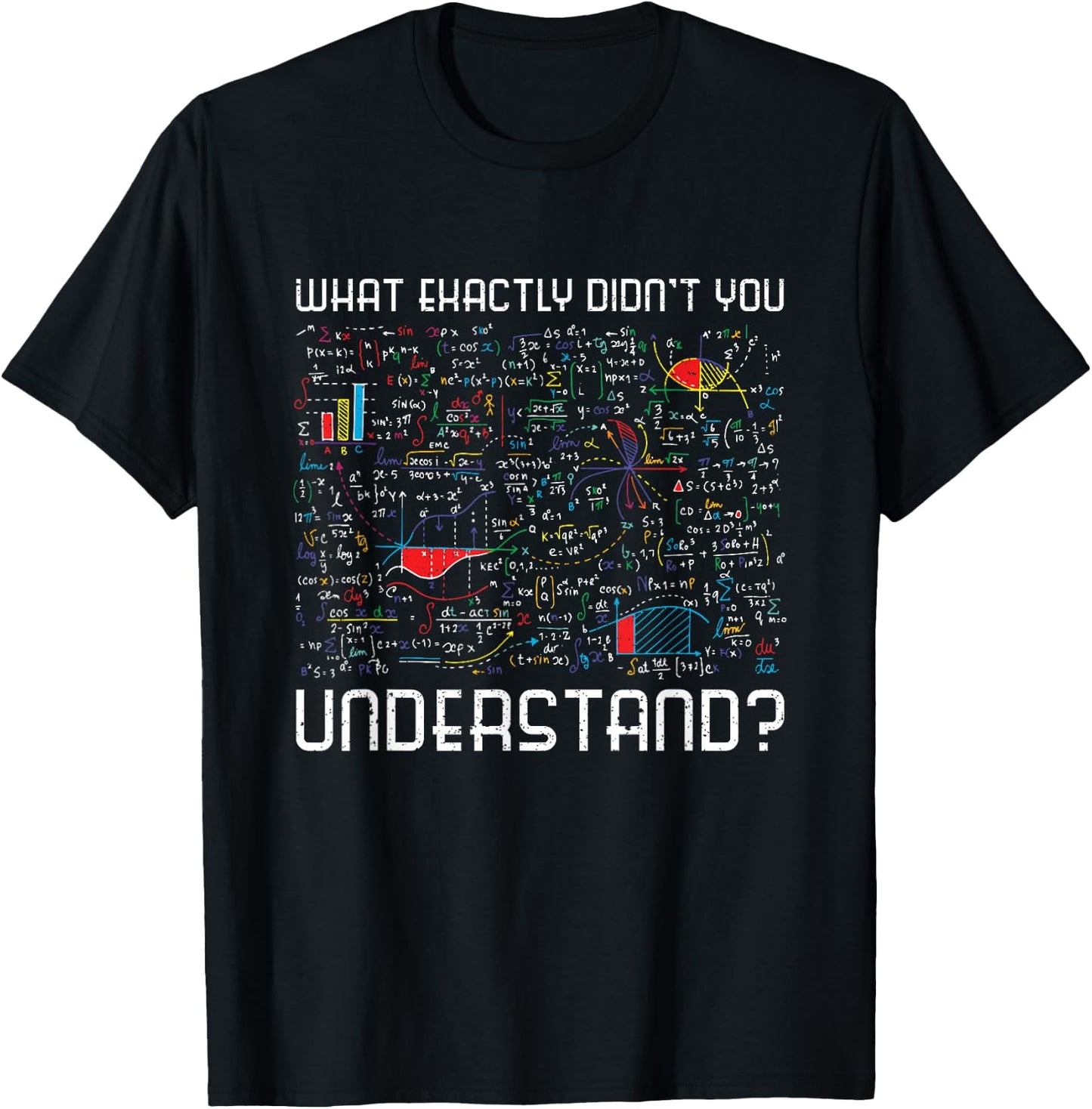 Physics Formulas Funny Science Geek Gift Physics T-Shirt - T-Shirt | Black