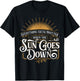 Everything Gets Hotter When The Sun Goes Down Country Music T-Shirt - T-Shirt | Black
