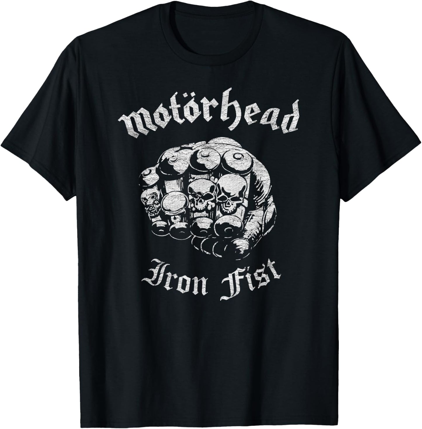 Motrhead Official - -Adults Black Oversized Modern Lace T-Shirt - T-Shirt | Black