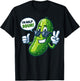 I'm Half Sour Funny Pickle T-Shirt - T-Shirt | Black