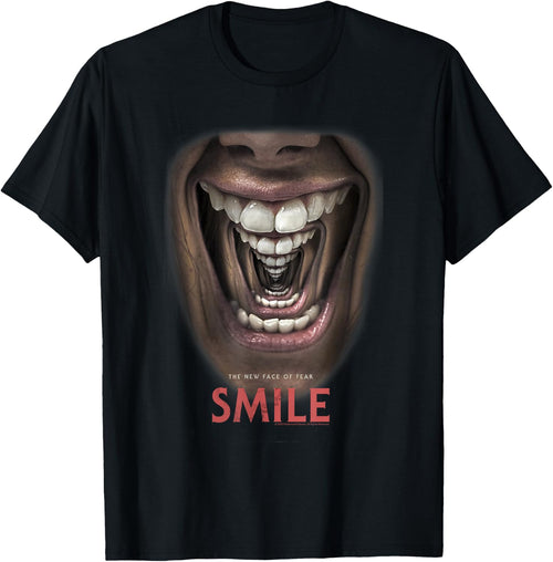 Smile Droste Mirror Effect Horror Movie Poster