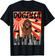 Funny Retro Japanese Dogzilla Newfoundland T-Shirt - T-Shirt | Black