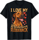 Rhodesian Ridgeback Dog Breed I Love my Rhodesian Ridgeback T-Shirt - T-Shirt | Black