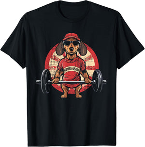 Sport Dachshund for Dachshund Owners T-Shirt - T-Shirt | Black