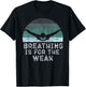 Swimmer Swim Breathing Is For The Weak Butterfly Swimming T-Shirt - T-Shirt | Black