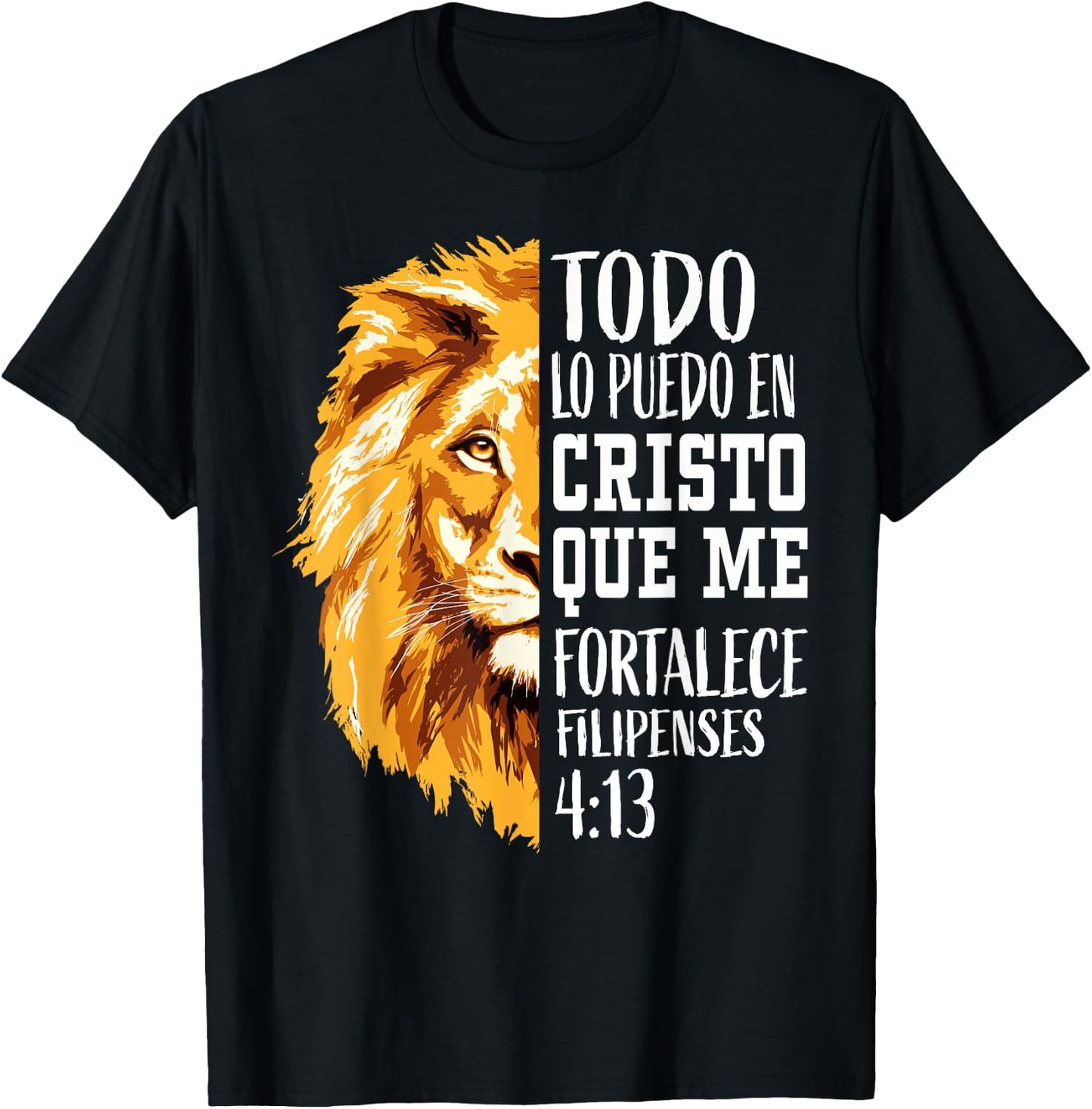 Filipenses Shirts Men Women Kids Spanish Christian Gifts Mom T-Shirt - T-Shirt | Black