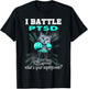I Battle PTSD Awareness T-Shirt - T-Shirt | Black