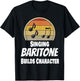 Funny Choir Acapella Singer Singing Baritone Musician Music T-Shirt - T-Shirt | Black