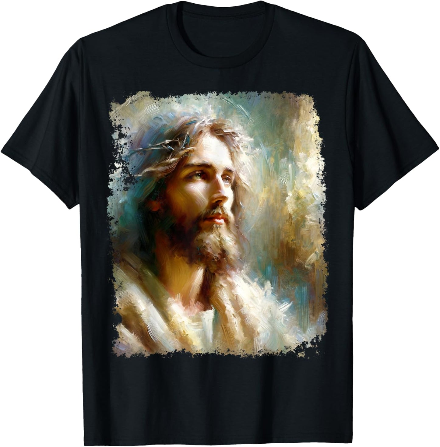 Angel Jesus Christ T-Shirt - T-Shirt | Black