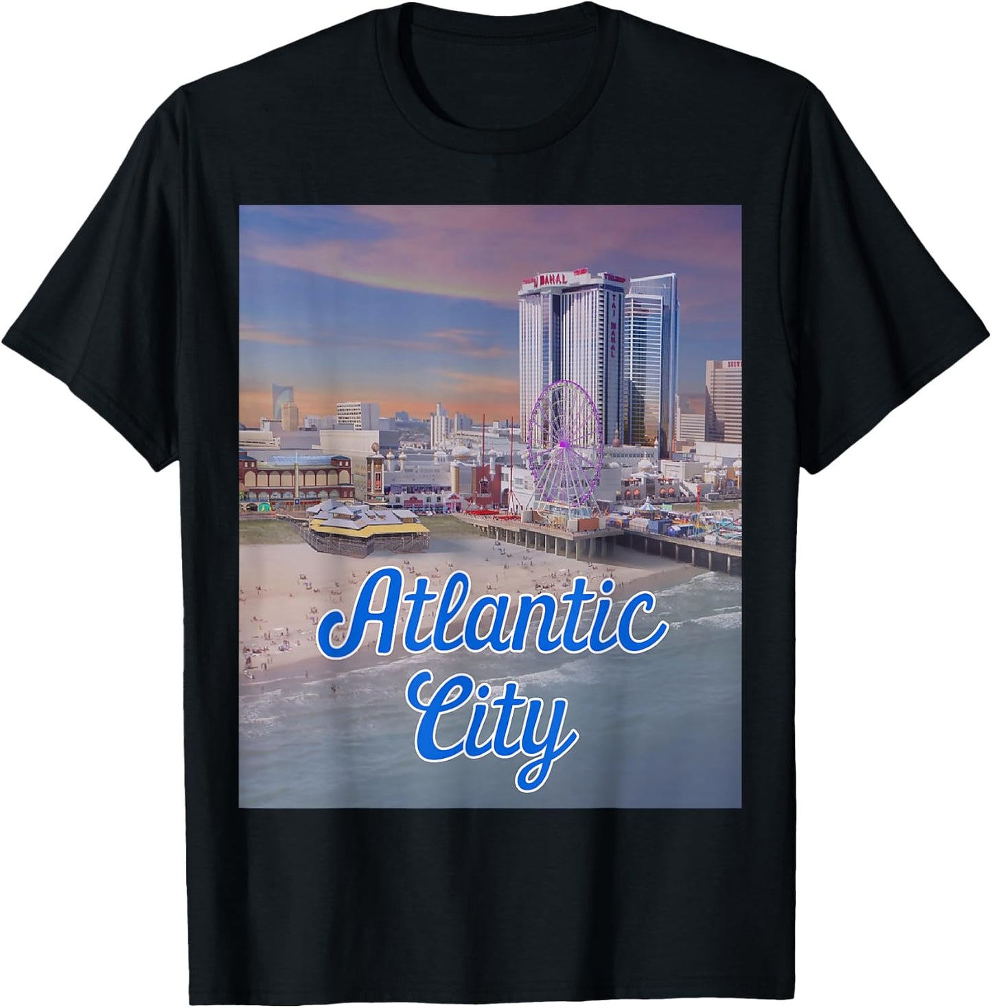 Atlantic City T-Shirt - T-Shirt | Black