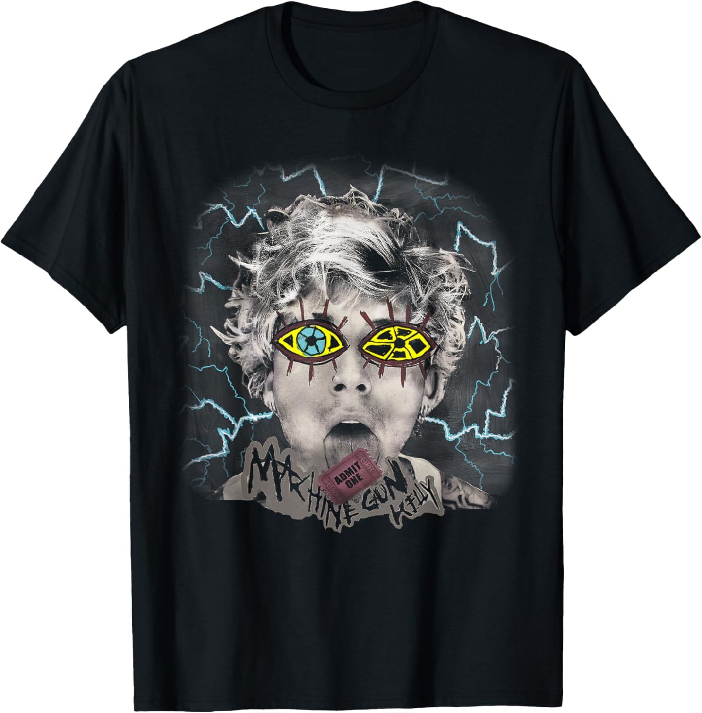 Official Machine Gun Kelly Living Dreams T-Shirt - T-Shirt | Black