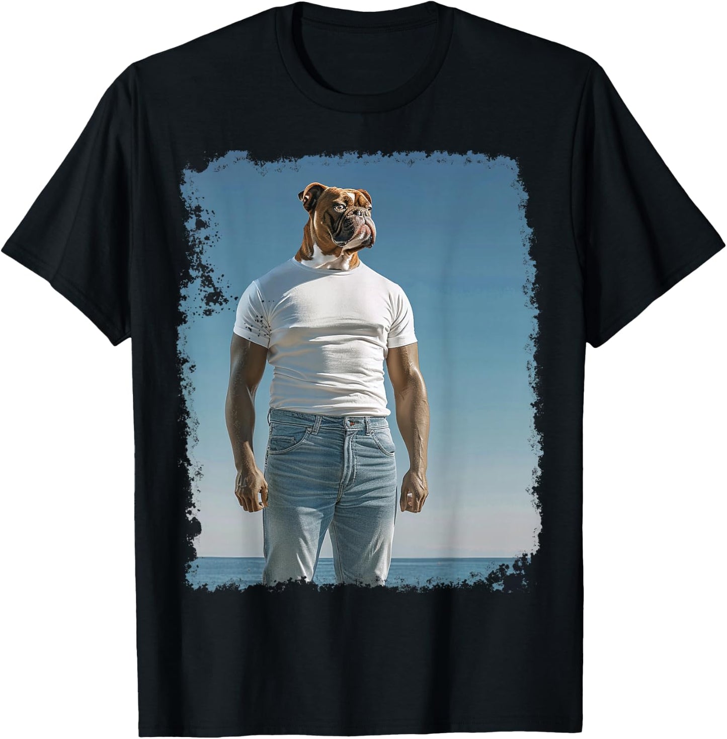 Funny Dog Meme T-Shirt - T-Shirt | Black